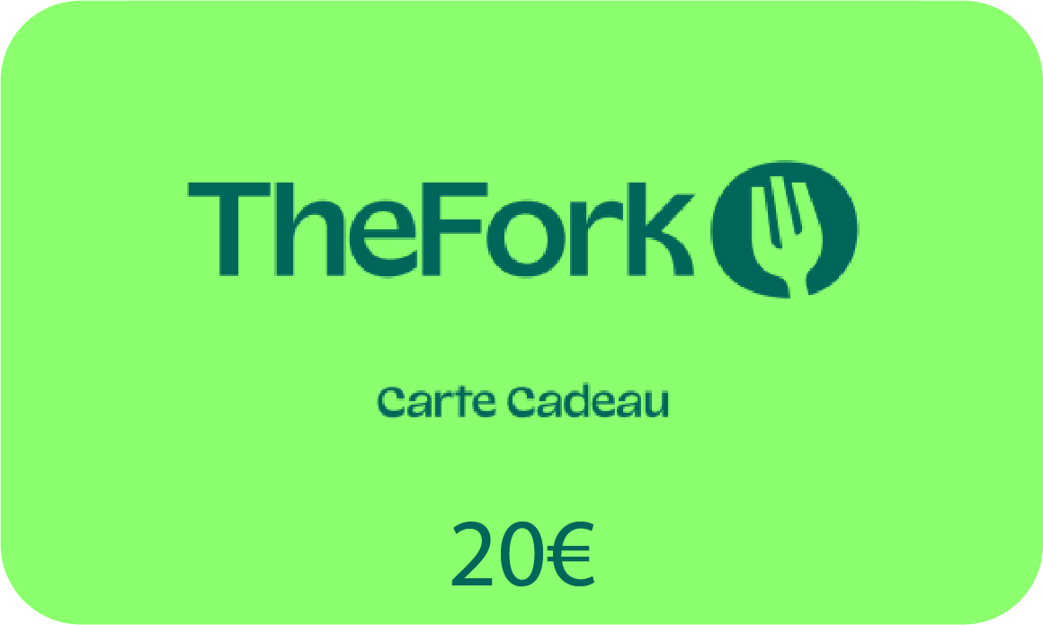 Carte Cadeau TheFork 20€