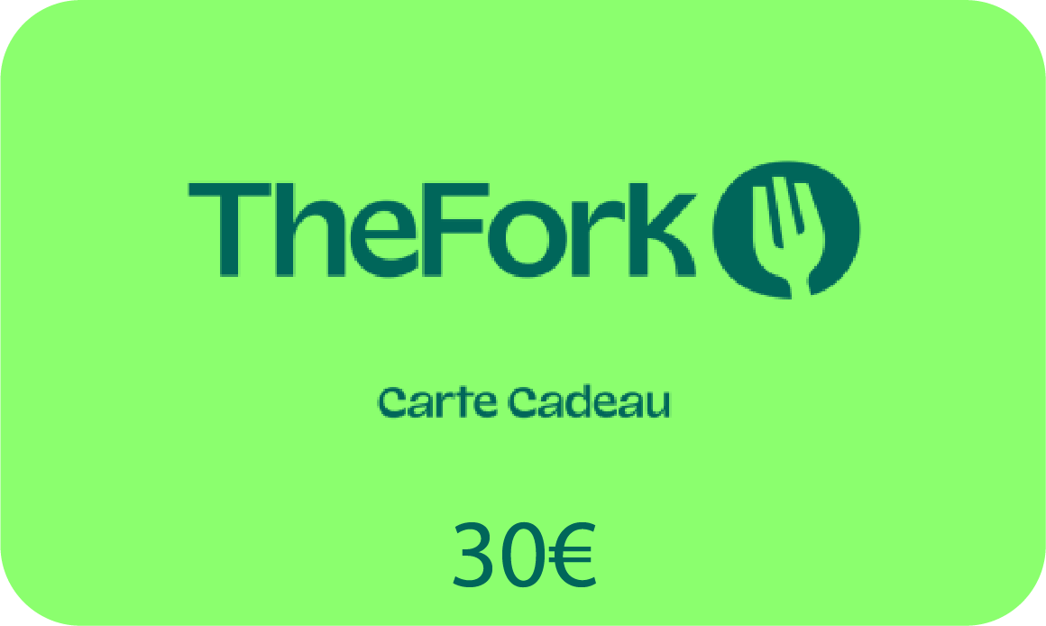 Carte Cadeau TheFork 30€