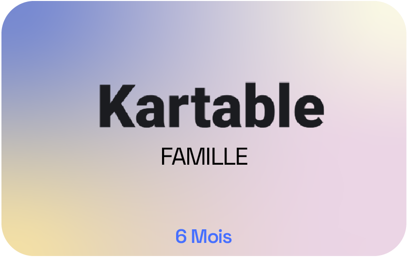 Formule contenu Famille 6 mois