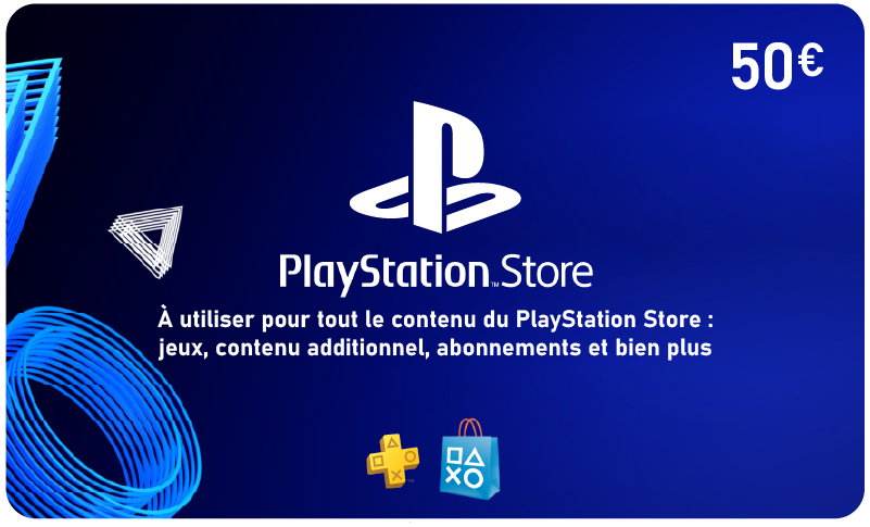 Crédit Playstation Store 50 euros