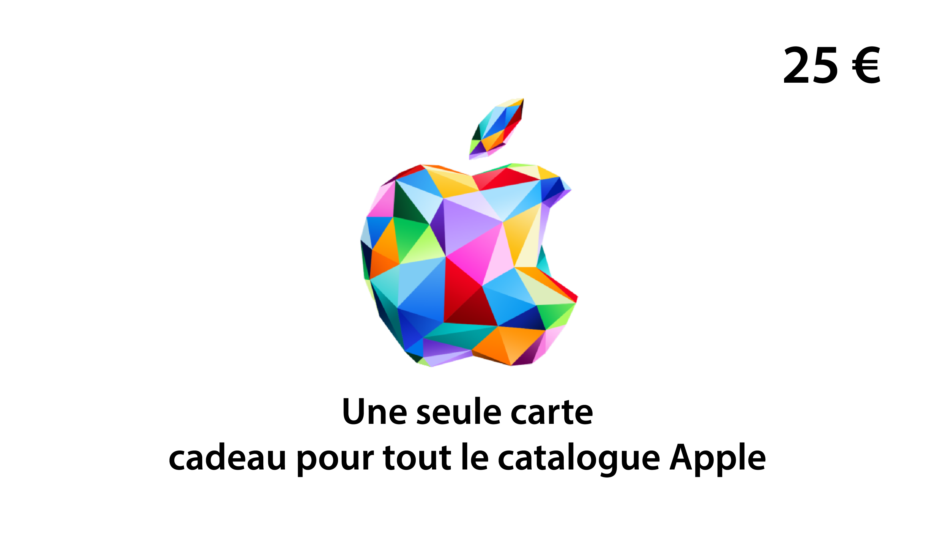 Apple Gift Card 25 euros