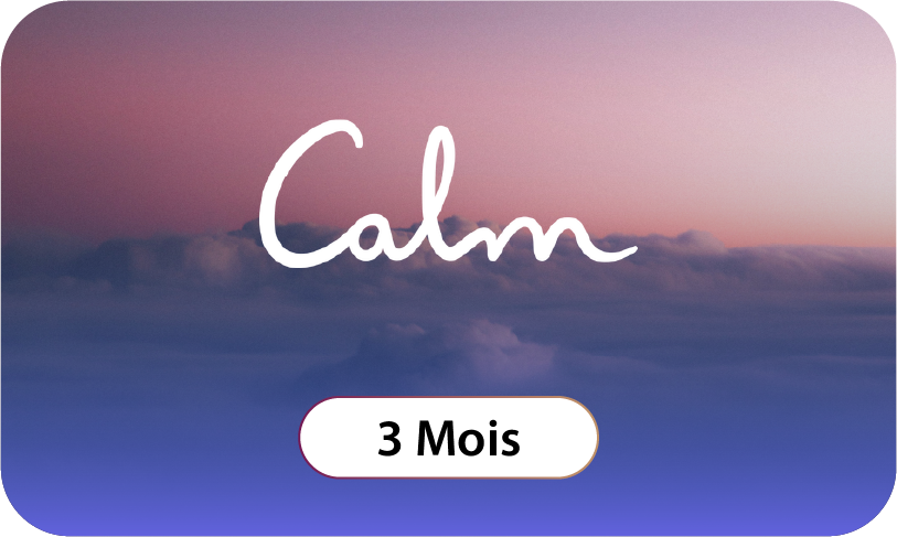 Calm Premium 3 mois