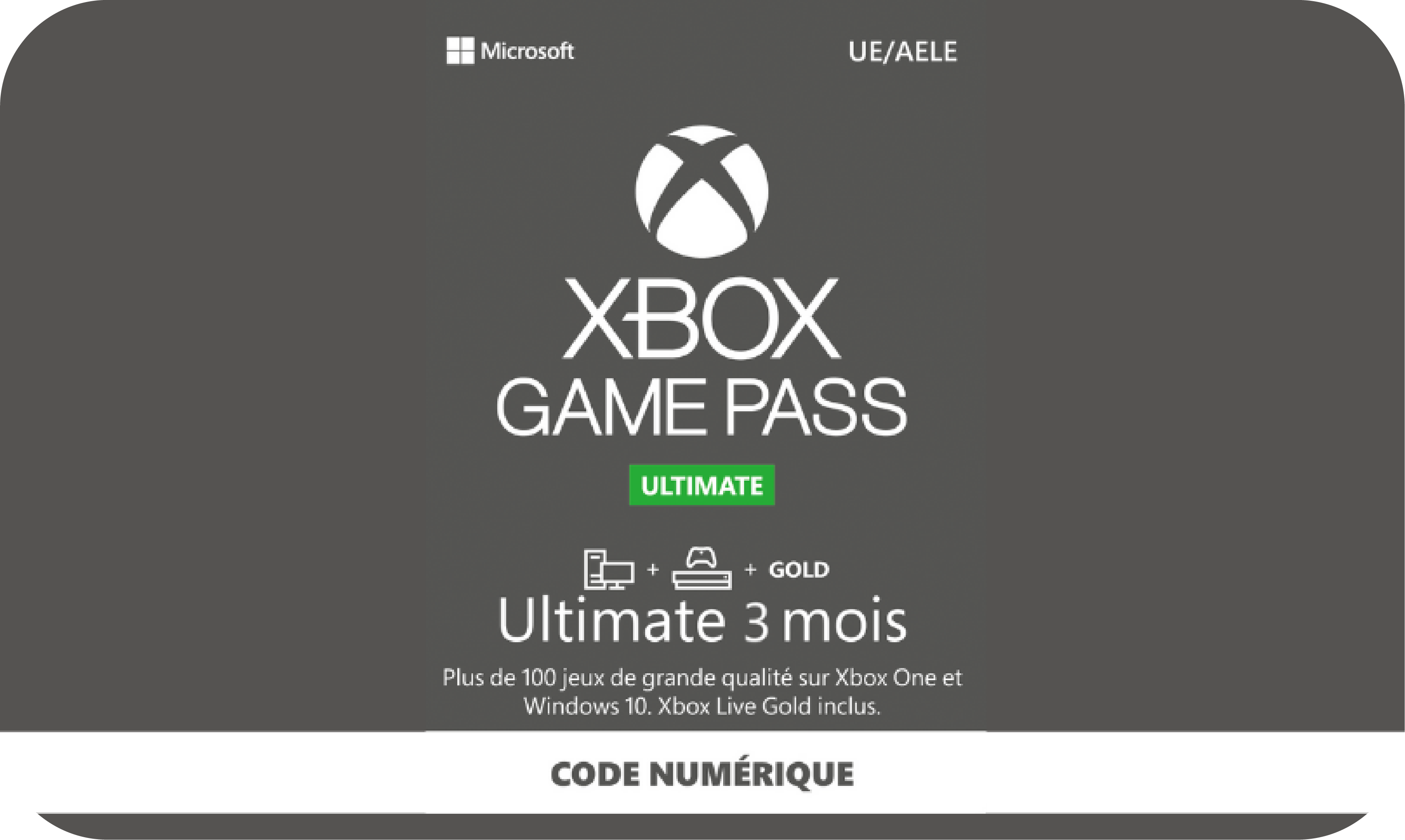 Xbox Game Pass Ultimate 3 mois