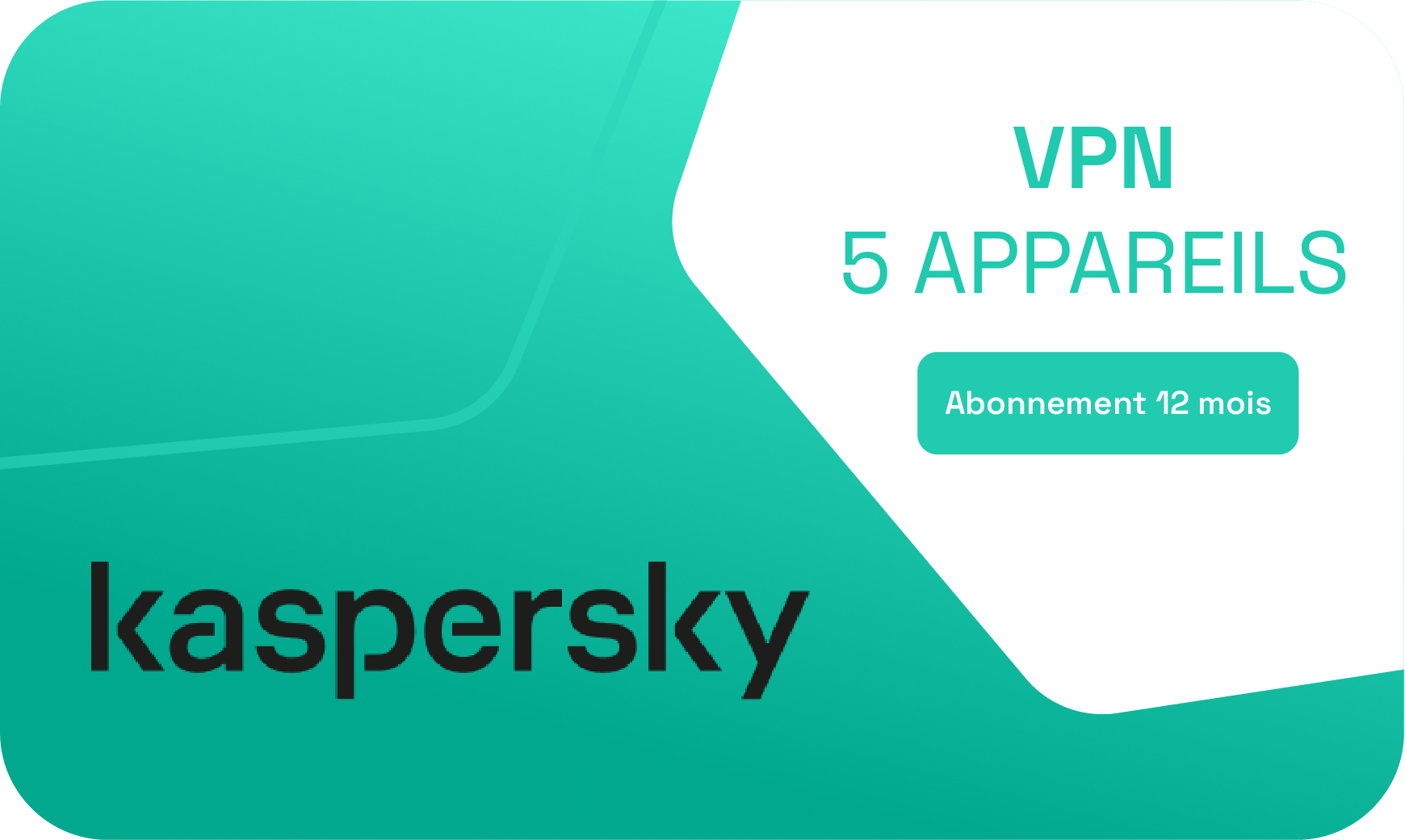 Kaspersky VPN Secure Connection 12 mois