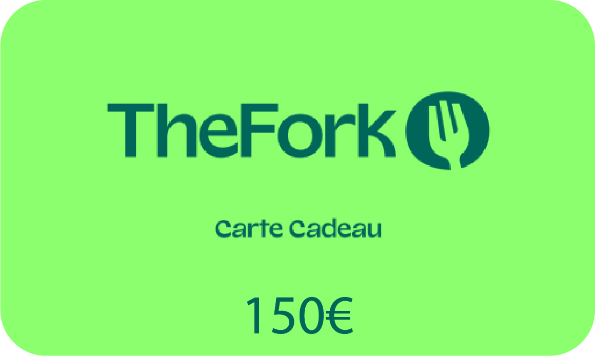 Carte Cadeau TheFork 150€