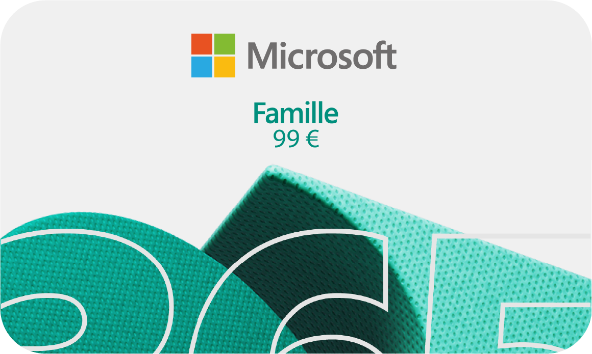 Microsoft 365 Famille 99 euros