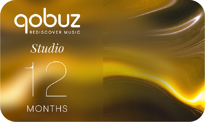 QOBUZ Studio Solo 12 mois