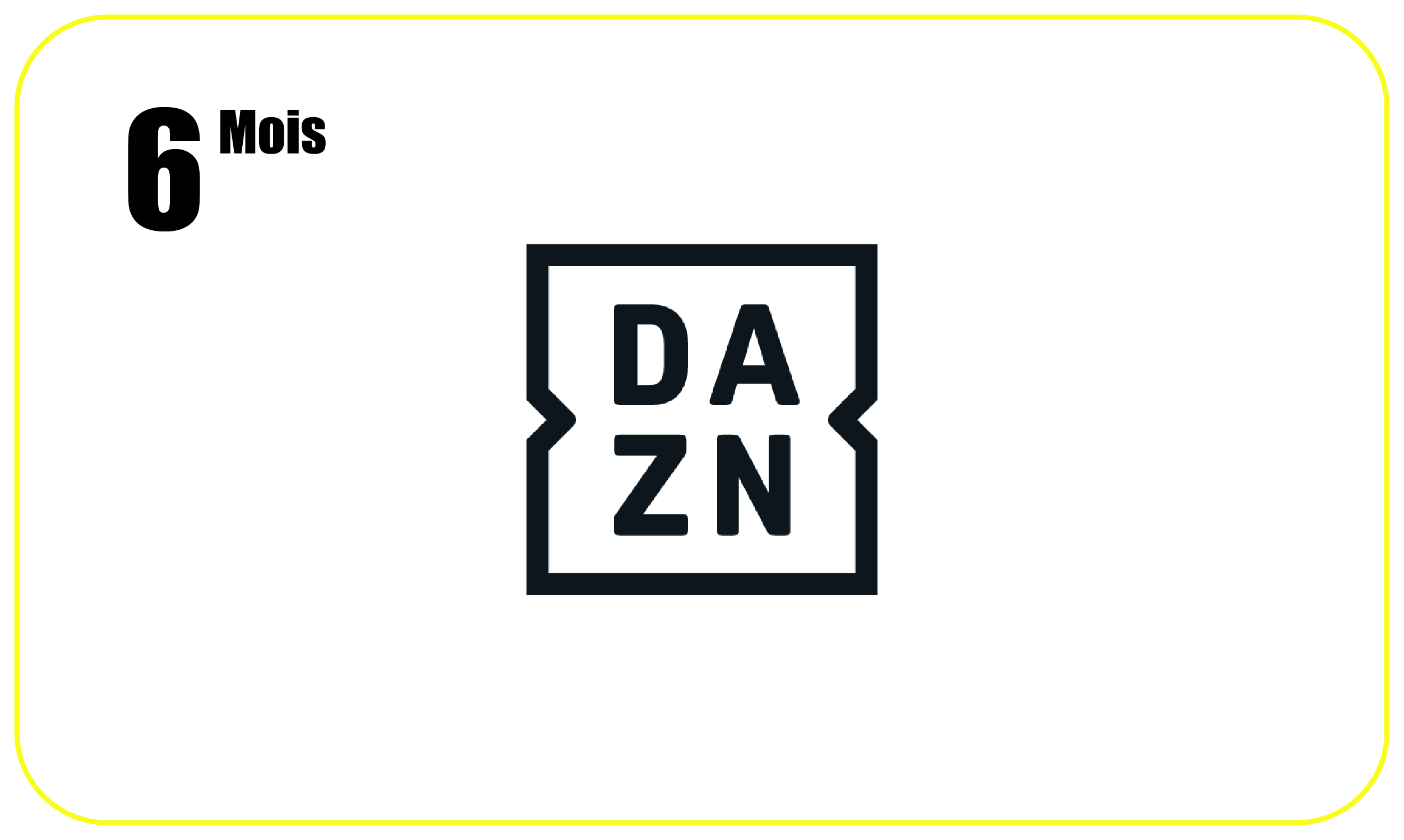 DAZN Unlimited 6 mois 