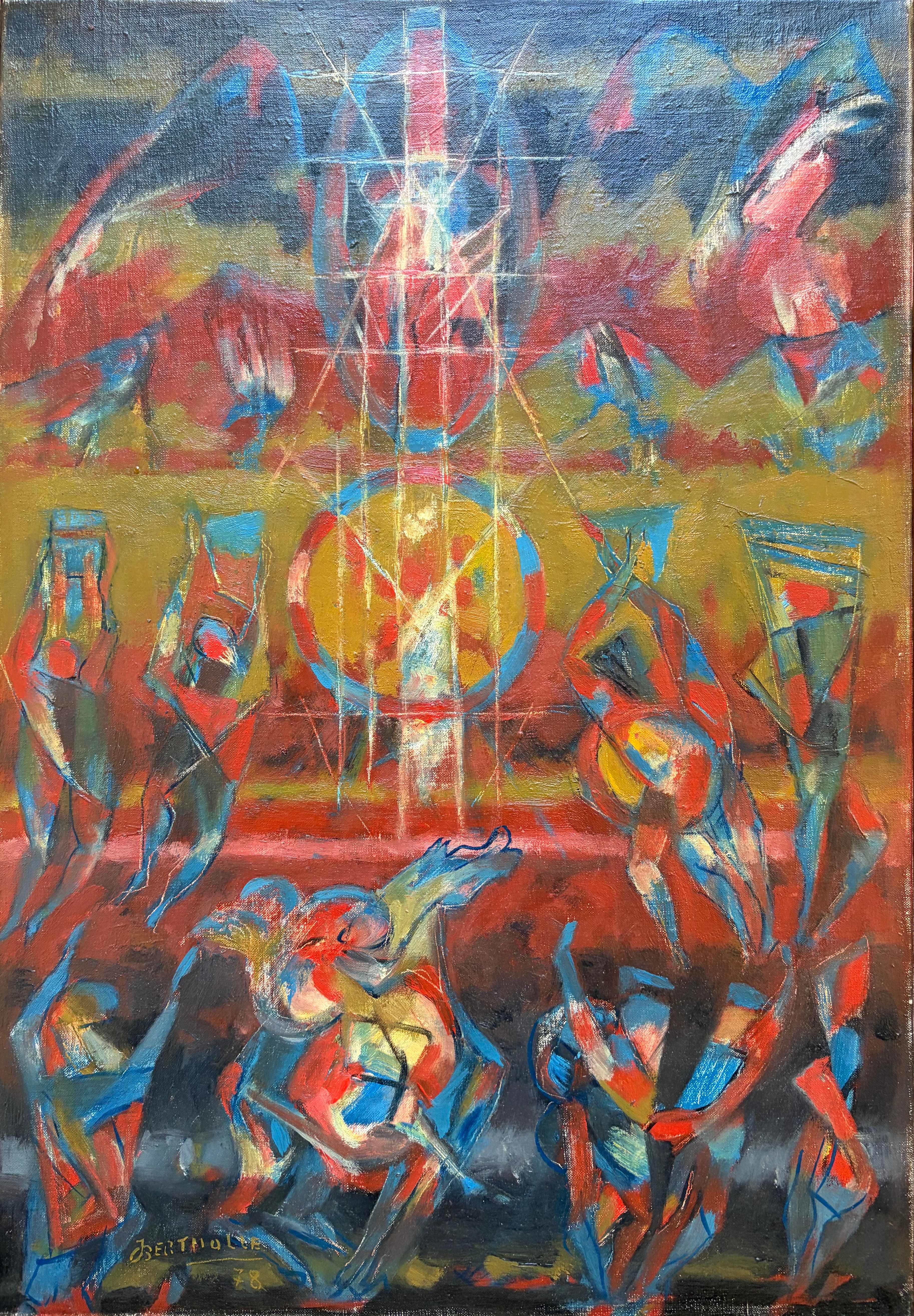 Apocalypse, 1978, Jean Bertholle (1909-1996)