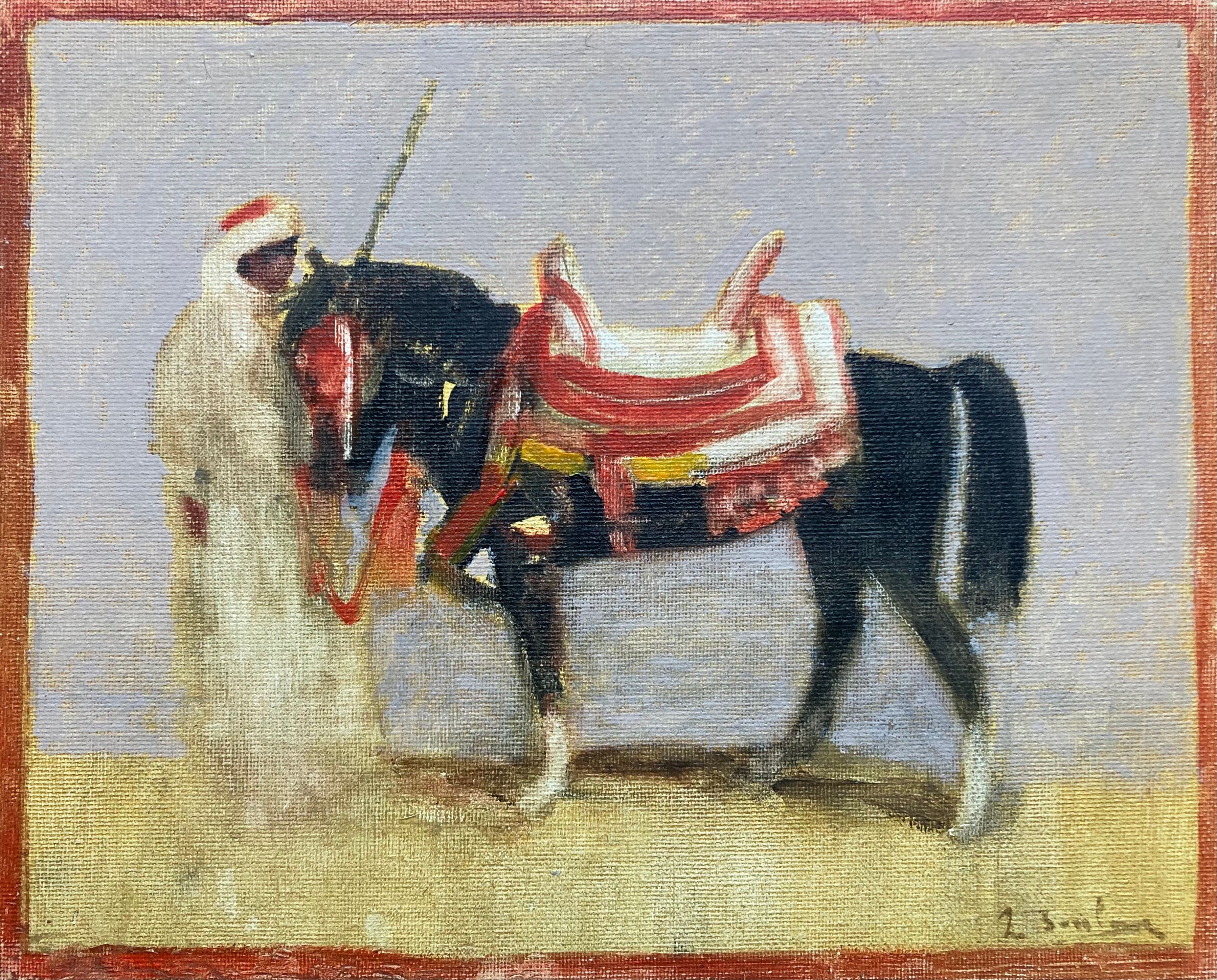 Cavalier Arabe, 2020, Antoine de La Boulaye (né en 1951)