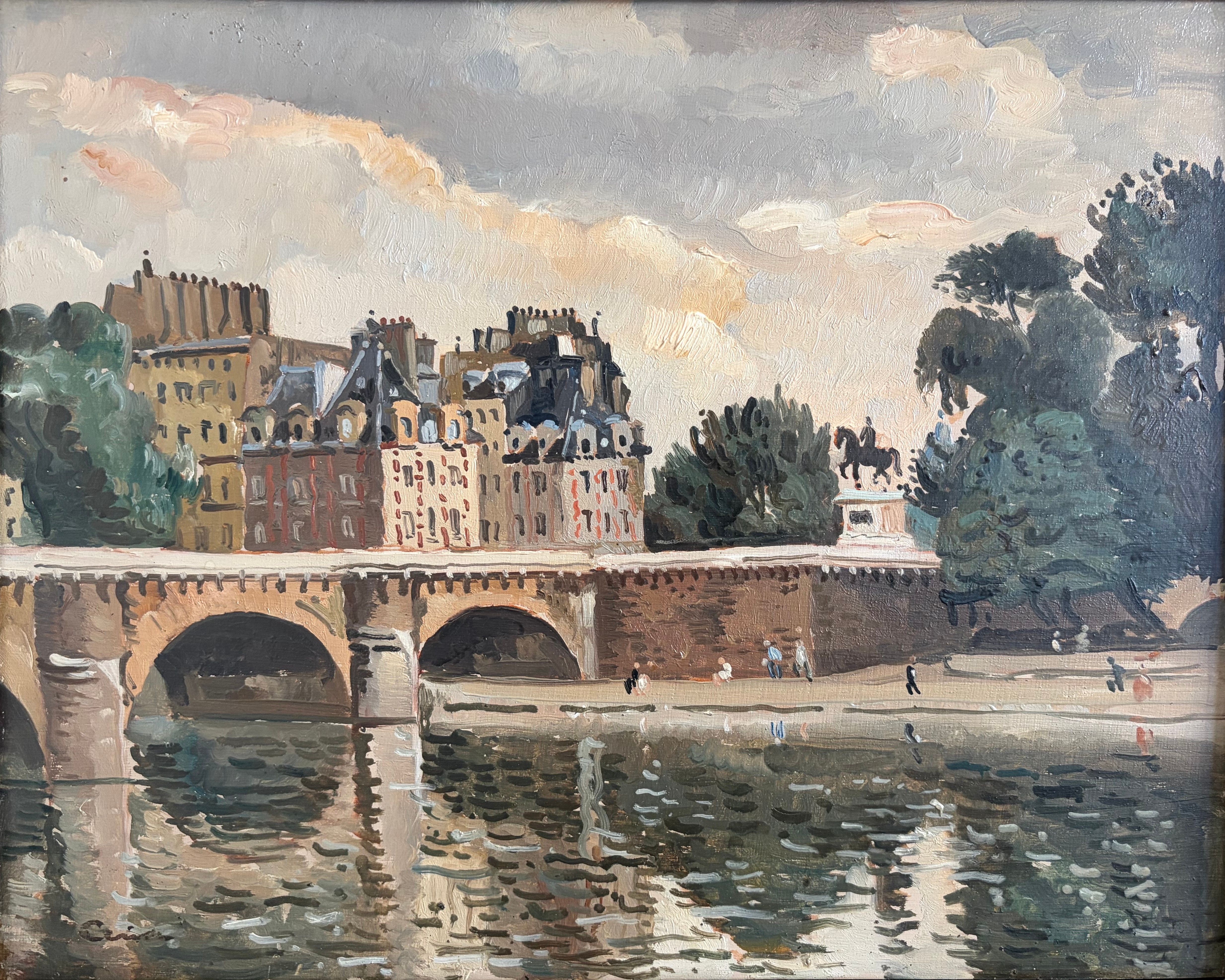 Le Pont Neuf, Edmond Ceria (1884-1955)