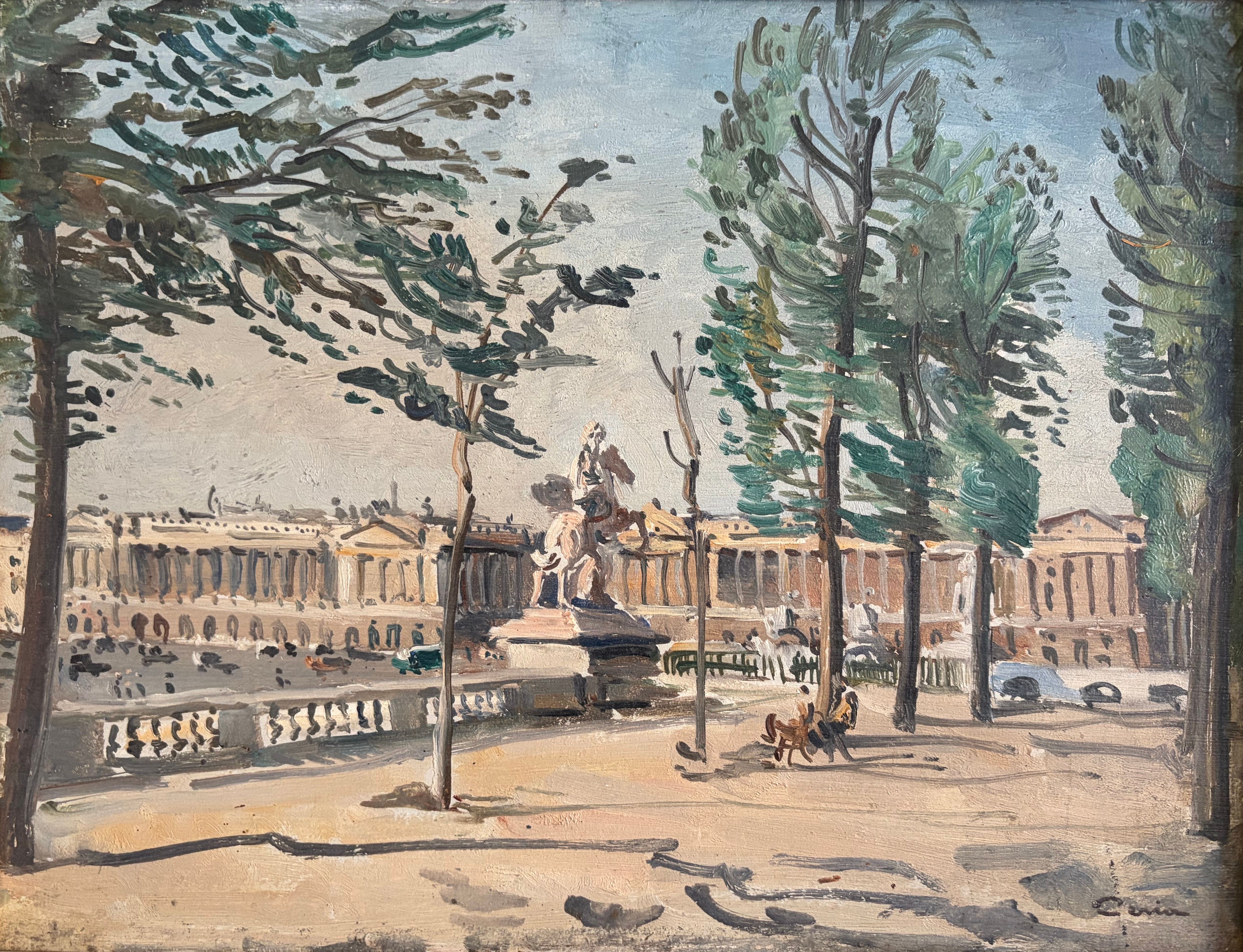 La Place de la Concorde, Edmond Ceria (1884-1955)