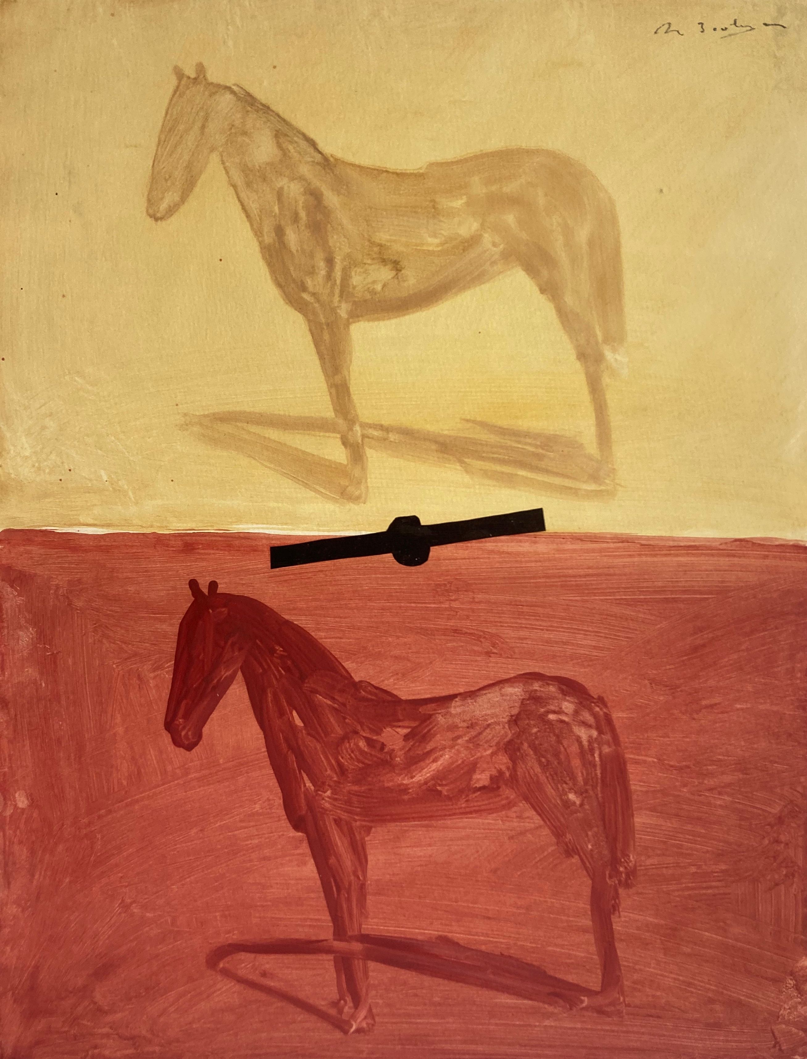 Chevaux, Antoine de La Boulaye (né en 1951)