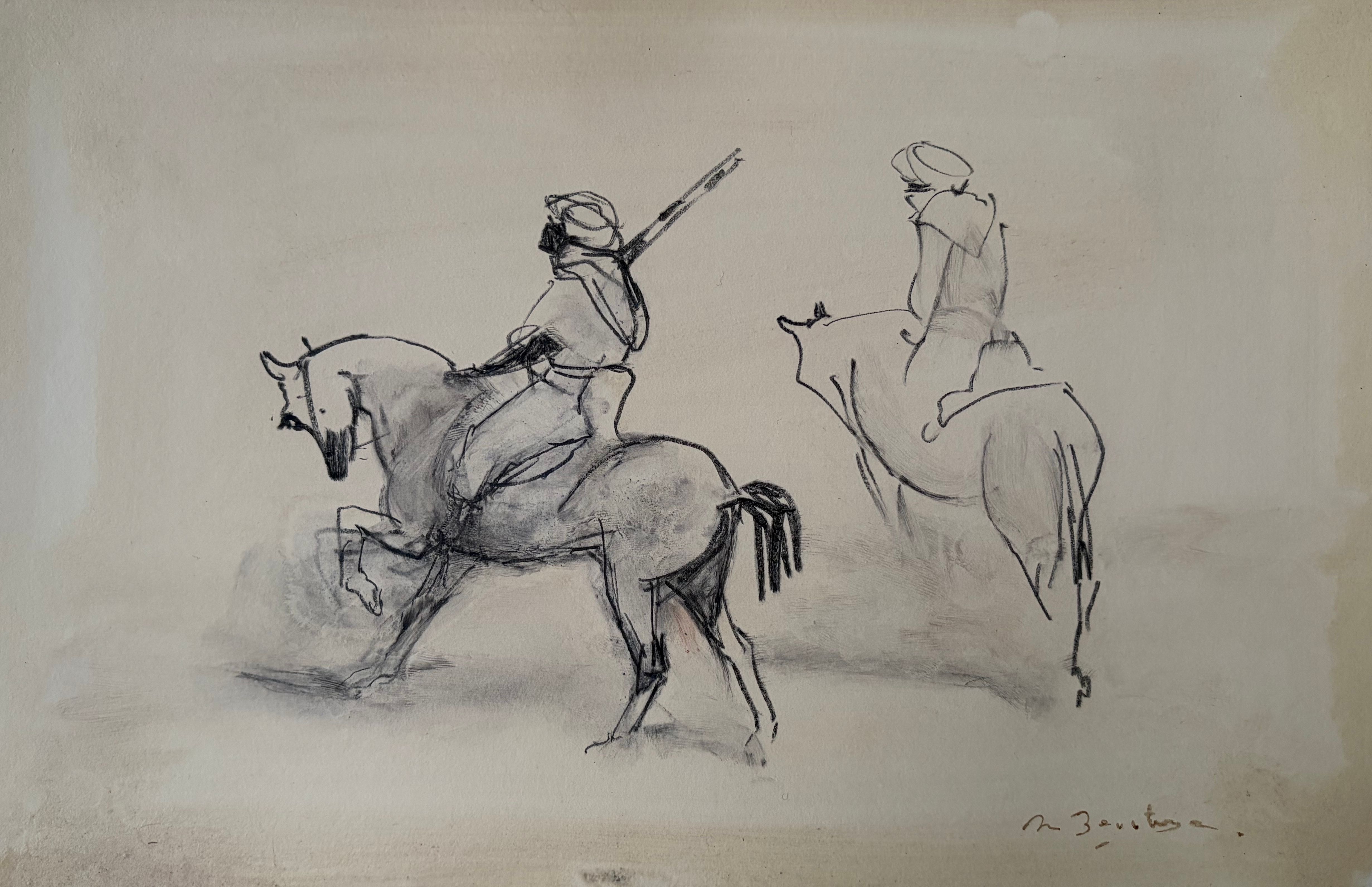 Cavaliers arabes, Antoine de La Boulaye (né en 1951)