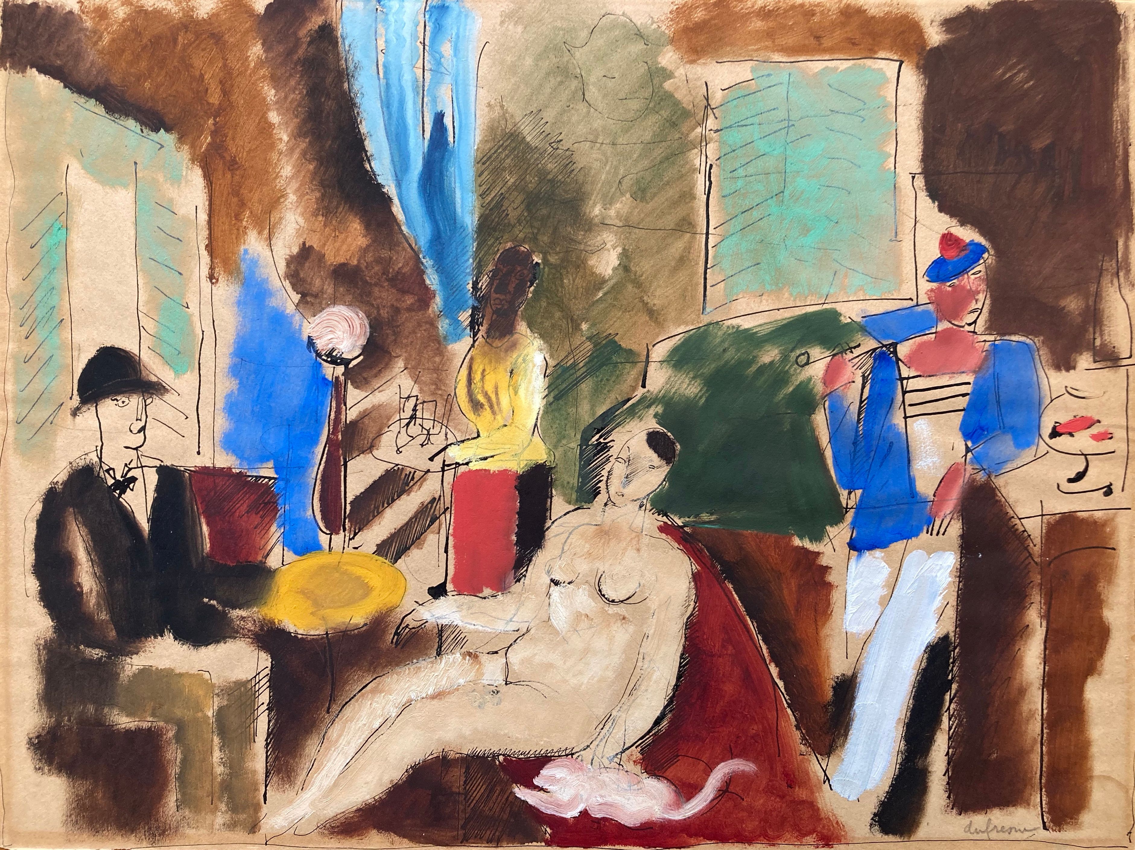 À la Gadeloupe, vers 1920, Charles Dufresne (1876-1938)