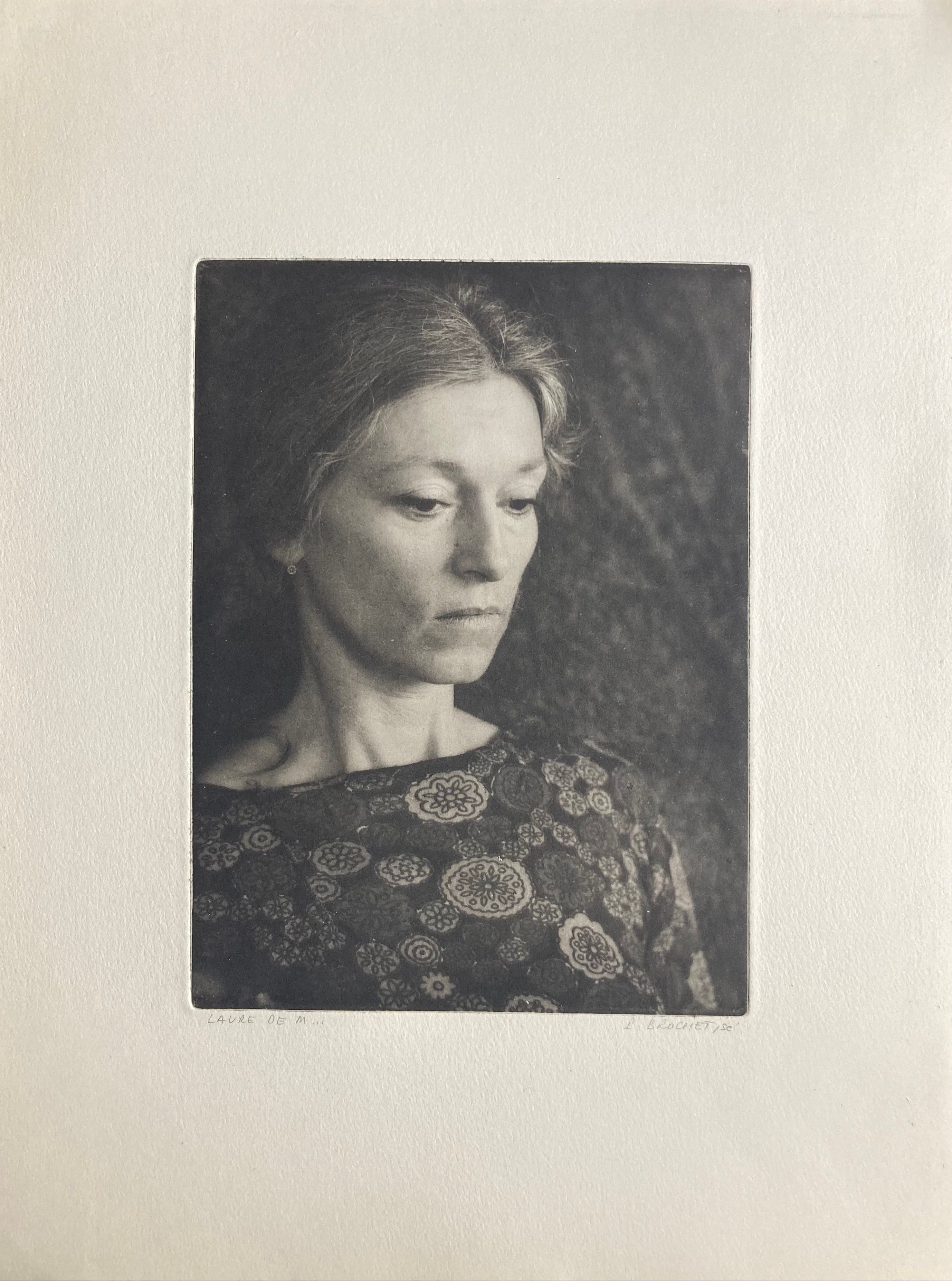 Portrait de Laure de Monfreid, 1969, Pierre Brochet (1922-2016)