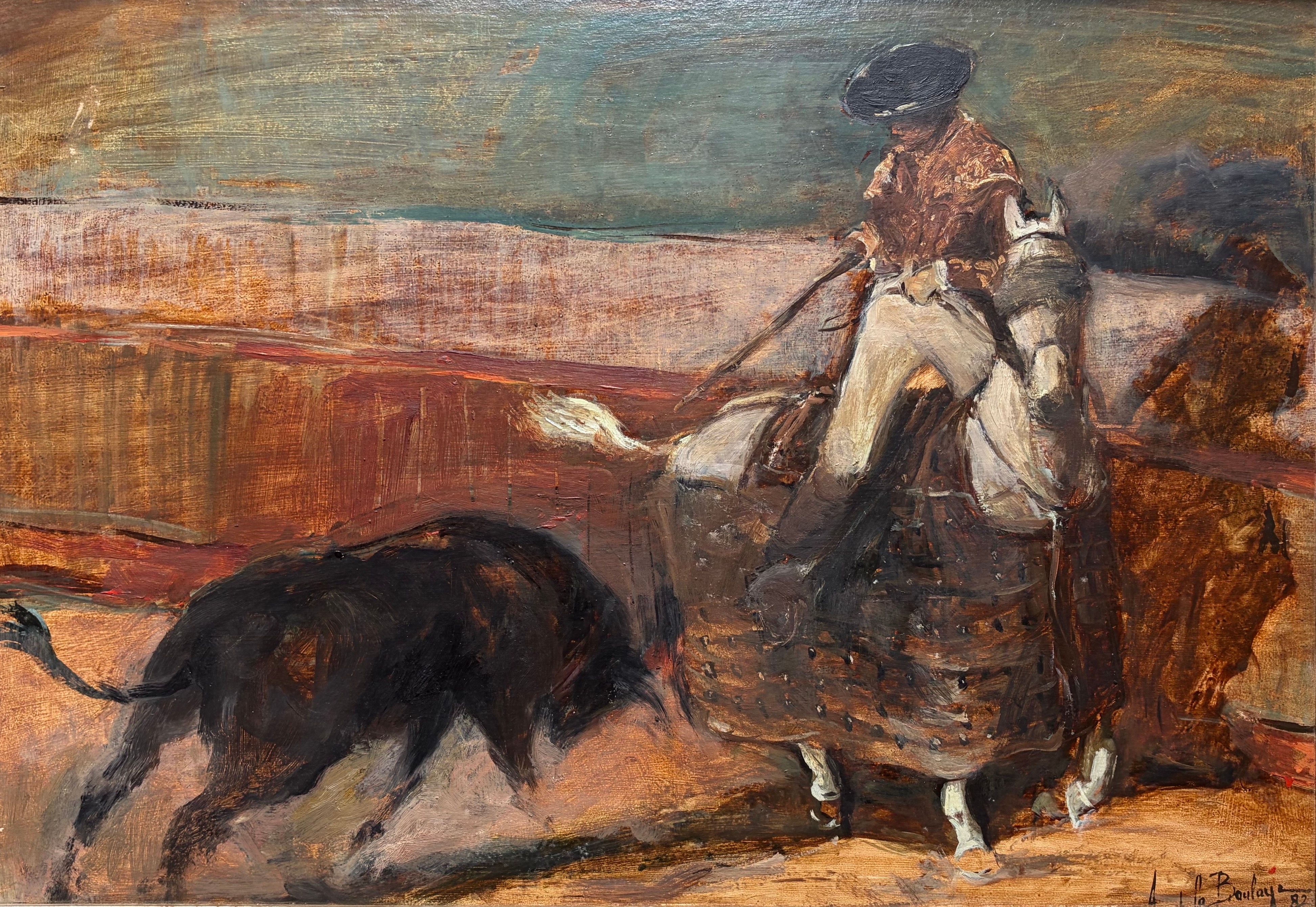 Picador, 1982, Antoine de La Boulaye (né en 1951)