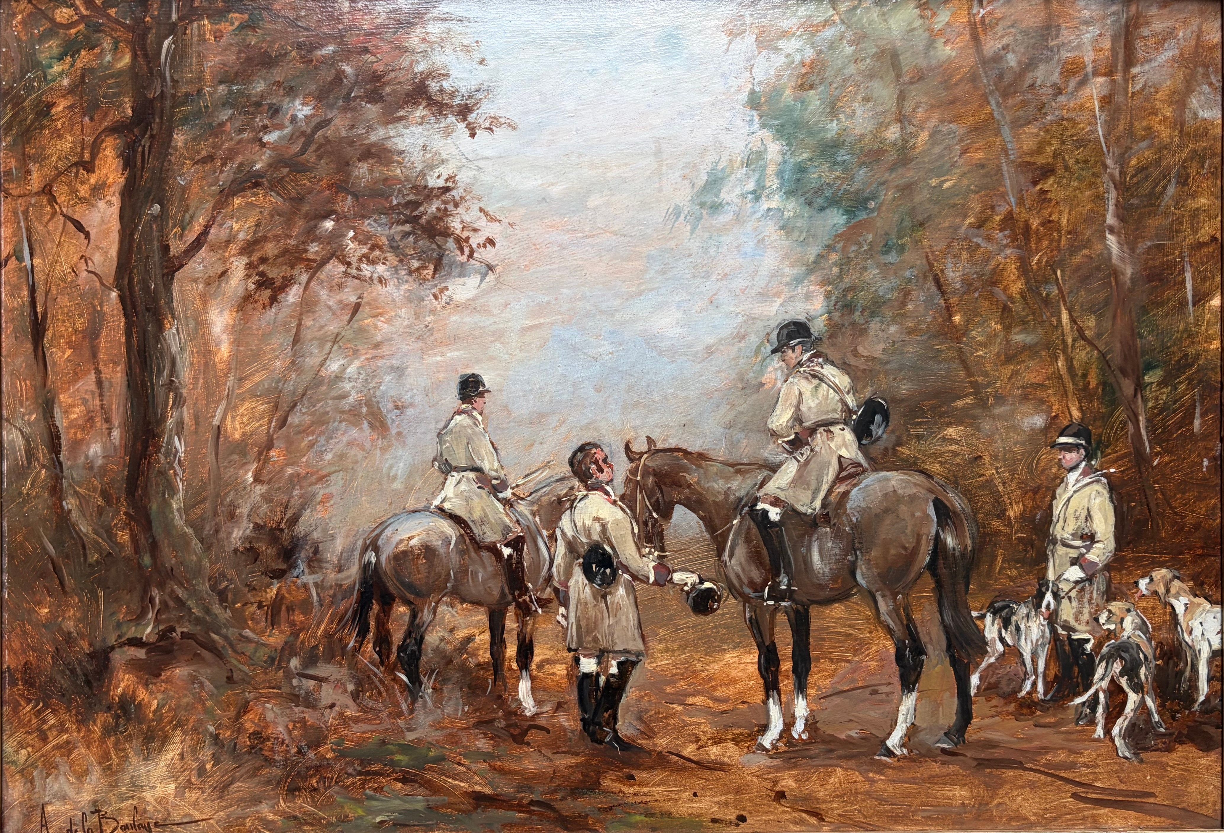 Rendez-vous des veneurs, 1982, Antoine de La Boulaye (né en 1951)