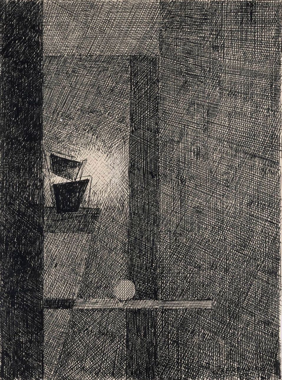 Livres et sphère, 1982, Jean Bertholle (1909-1996)