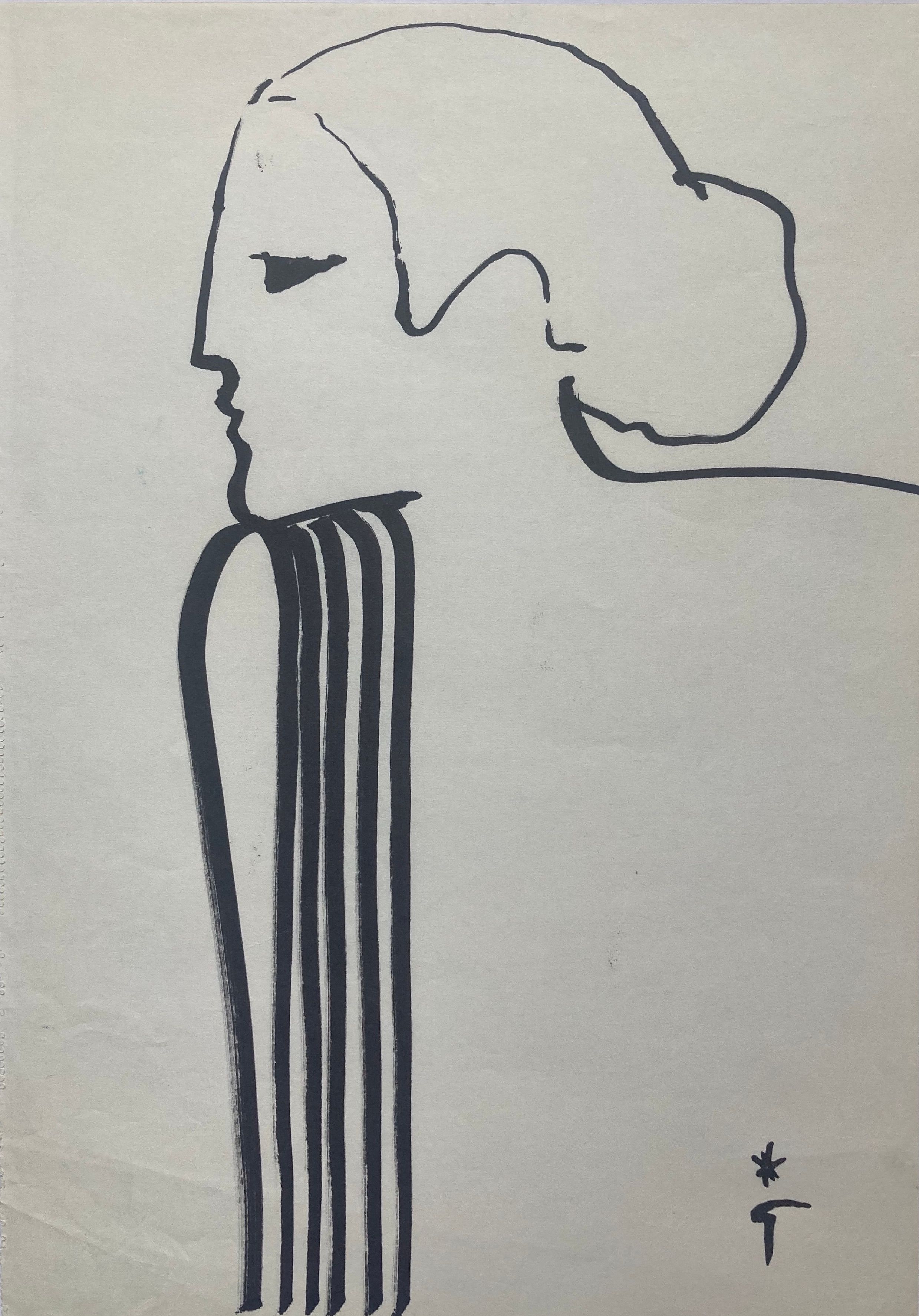 Profil, René Gruau (1909-2004)