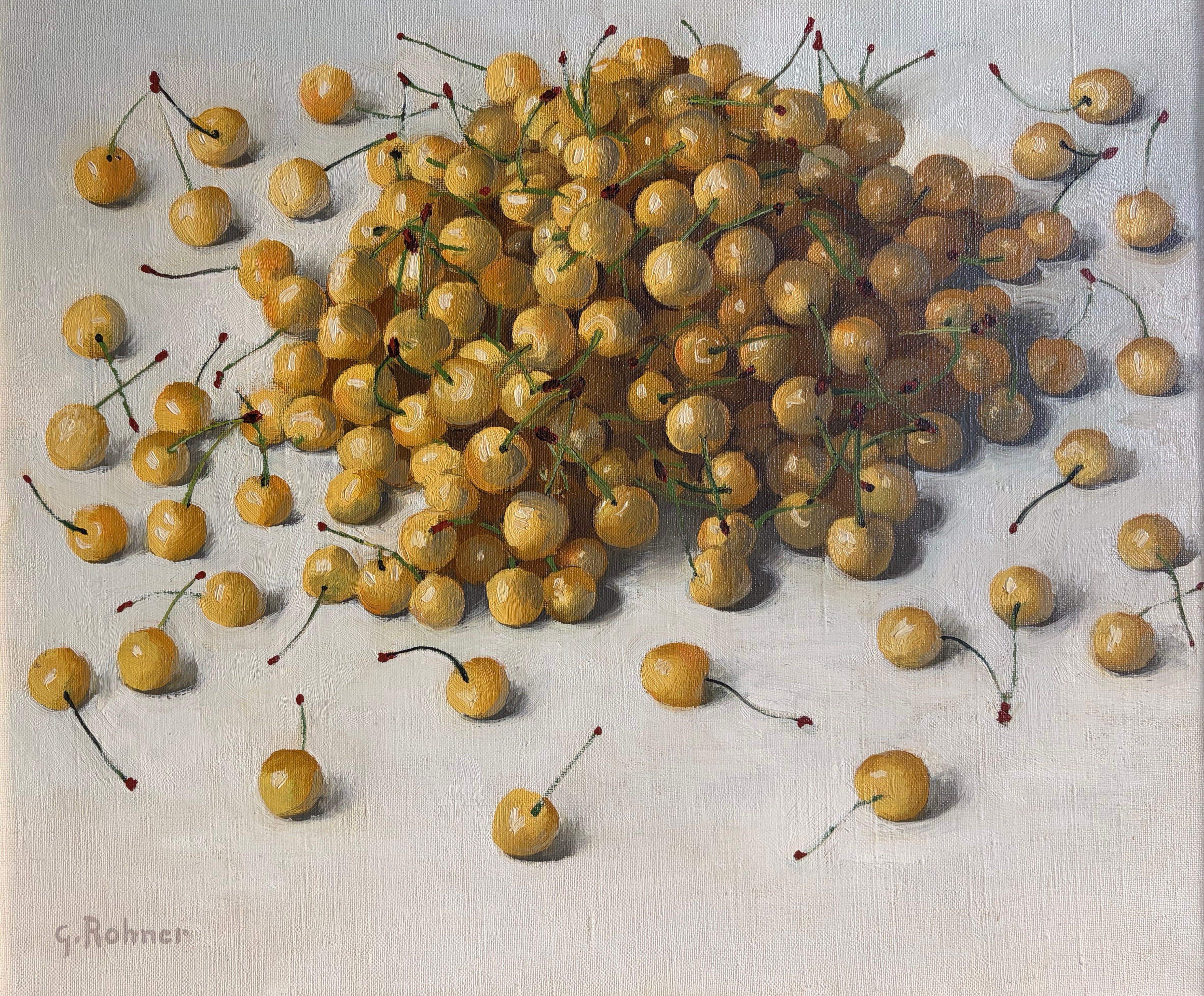 Les Cerises jaunes, vers 1970, Georges Rohner (1913-2000)
