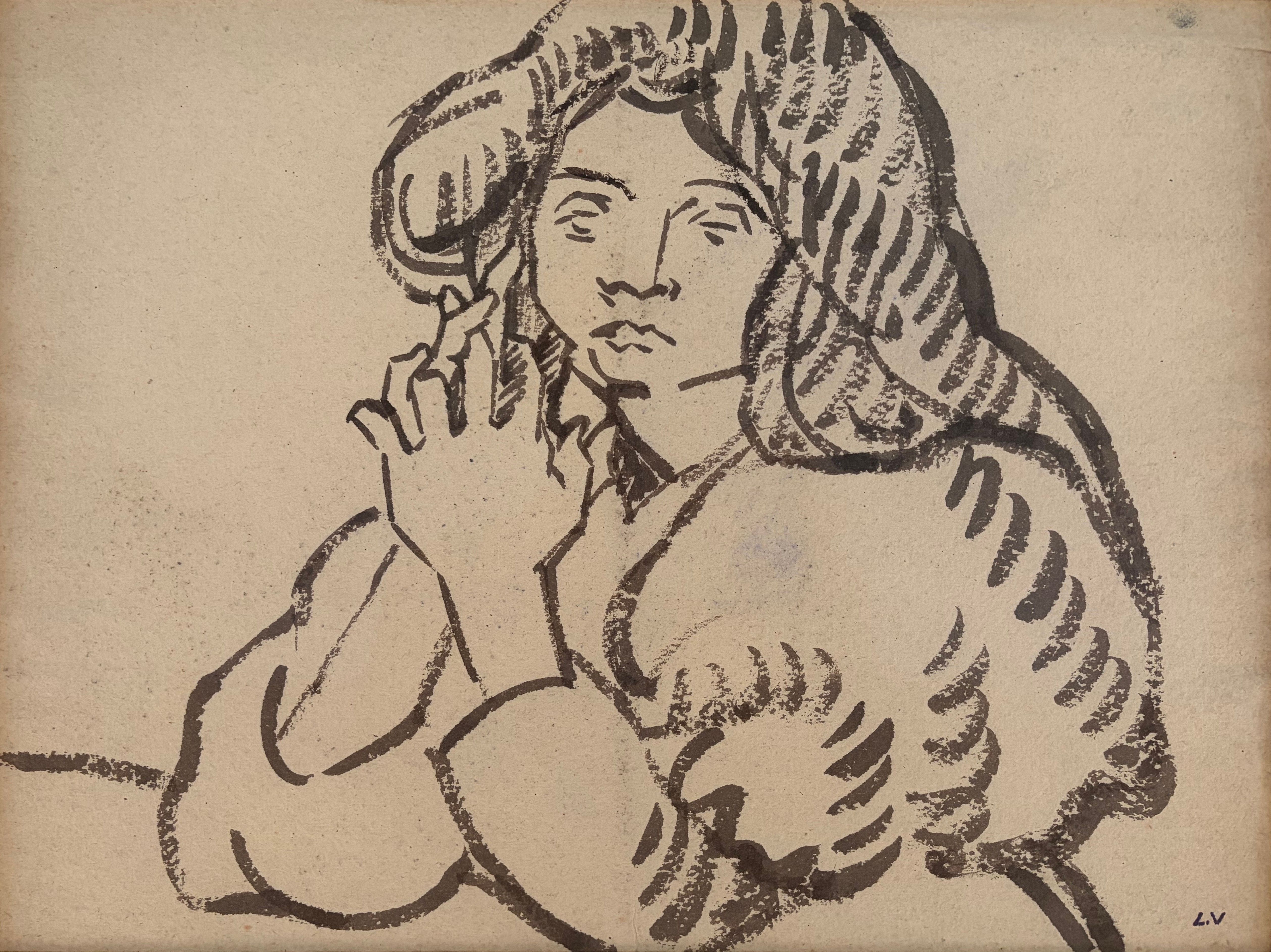 Suzanne Valtat, circa 1902, Louis Valtat (1869-1952)
