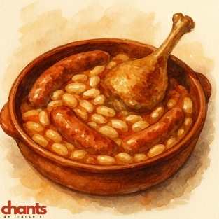 image représentatice de la chanson Hymne au cassoulet de Castelnaudary