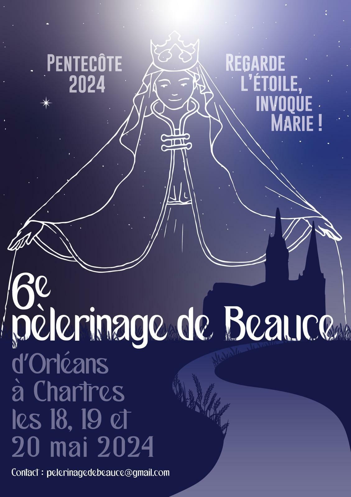 image de l'évènement Pèlerinage Orléans-Chartres 2024