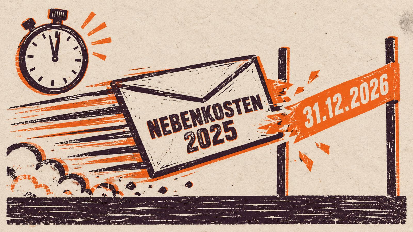 Nebenkostenabrechnung 2025: Bis zum 31.12.2026 muss sie beim Mieter sein