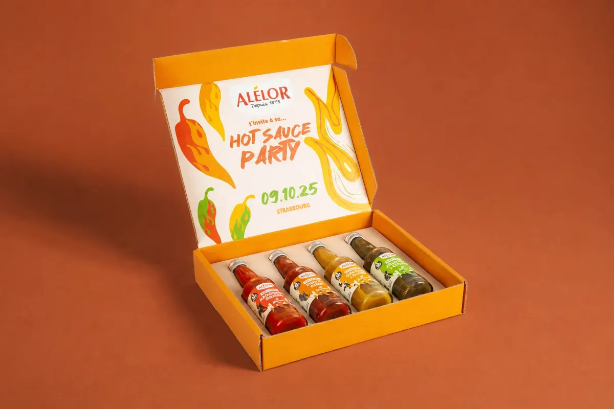Boîte à oreilles, packaging carton personnalisé, emballage sur mesure, Smartpack, fabrication française