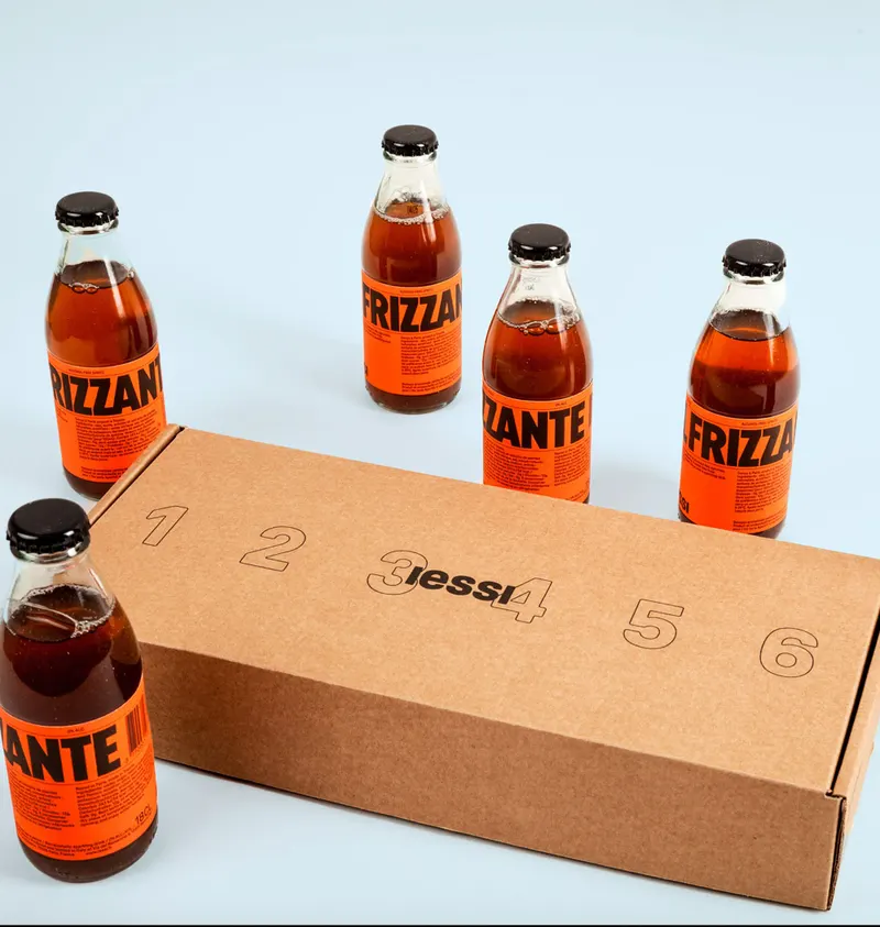 Coffret bouteille personnalisé Frizzante, fabrication Smartpack