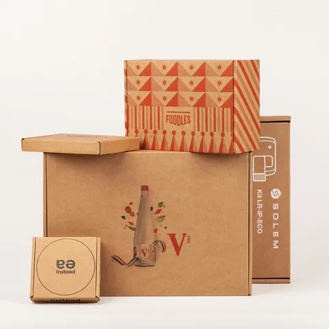 Boîte d'expédition personnalisée, fabrication Smartpack