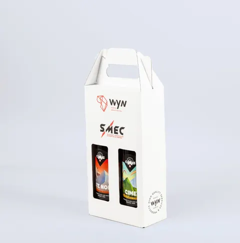 Coffret bouteille personnalisé, fabrication Smartpack