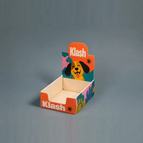 PLV de comptoir, PLV carton personnalisée, inconnu, prêt à vendre carton, fabrication française, Smartpack
