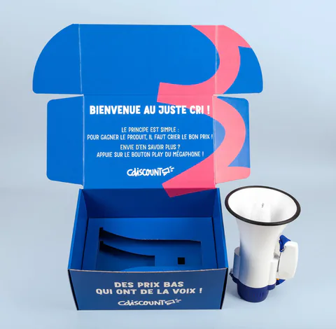 Création carton sur mesure Cdiscount, fabrication Smartpack