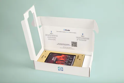 Calage carton sur mesure Kivala, fabrication Smartpack
