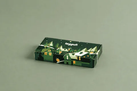 Boîte carton personnalisée à oreilles Leggun, fabrication Smartpack