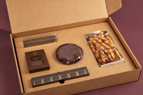 Boîte carton personnalisée à oreilles Novopack, fabrication Smartpack