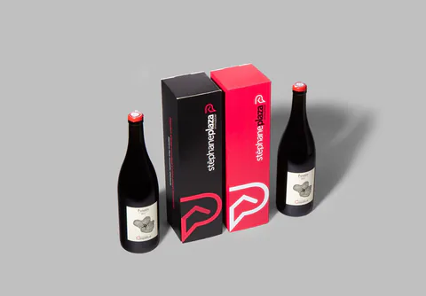 Coffret bouteille personnalisé Stéphane Plaza, fabrication Smartpack