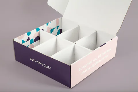Calage carton sur mesure Vinatier, fabrication Smartpack