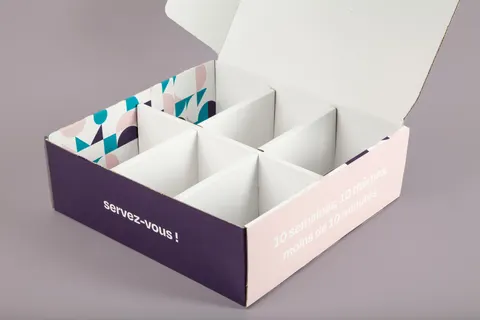 Calage carton sur mesure Vinatier, fabrication Smartpack
