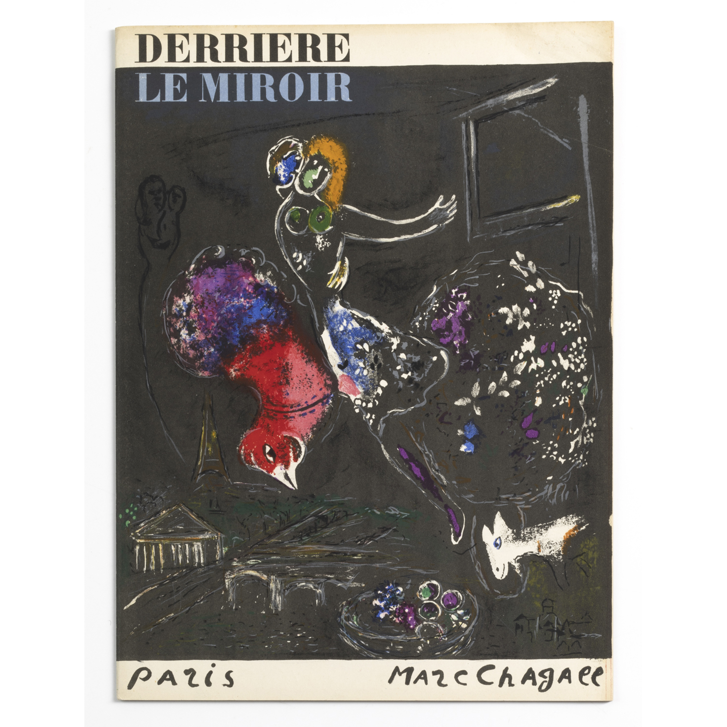 Lot 14 - Marc Chagall - Marcel Arland - Lionello Venturi Derrière Le Miroir, 66 - 68, Paris, Marc Chagall