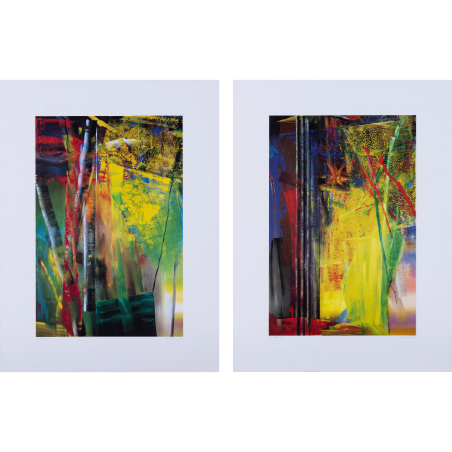 Gerhard Richter (né en 1932) Victoria I & Victoria II - 1986 - 2003