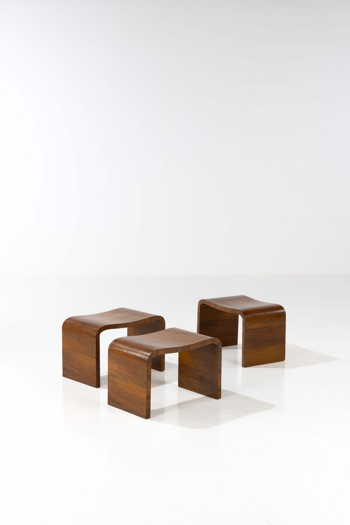 Gio Ponti (1891-1979) Set of three stools | Piasa
