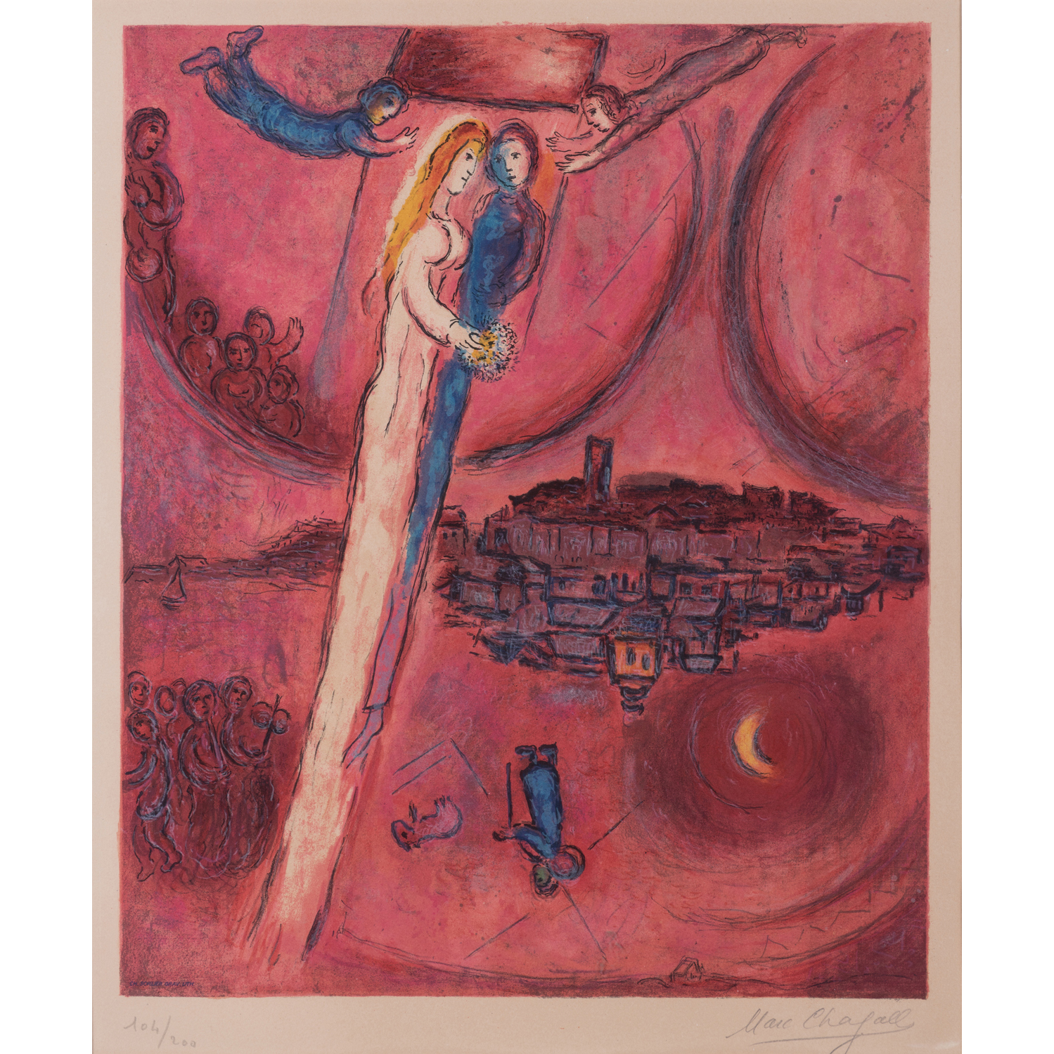 d'après Marc Chagall Le cantique des cantiques - 1975 | Piasa
