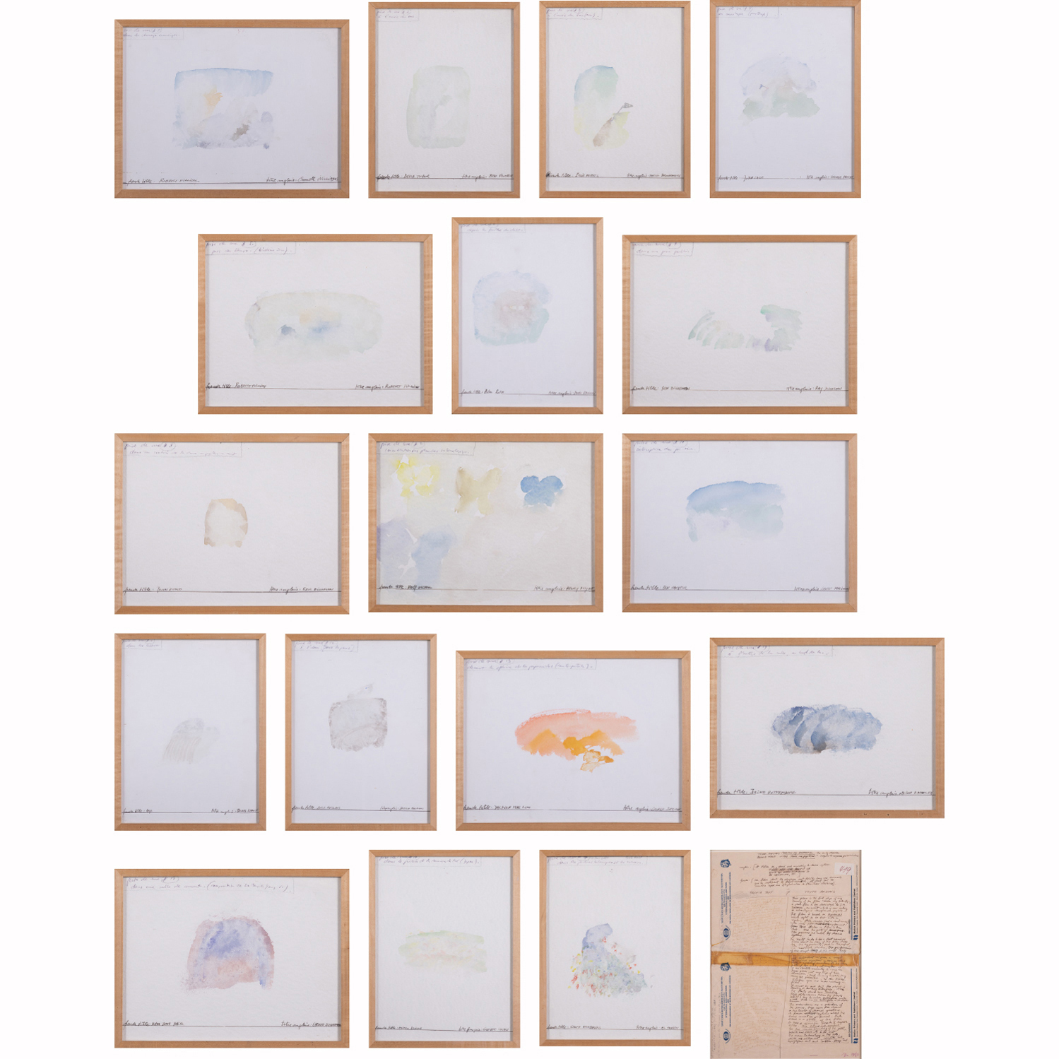 &fnof; John Armleder (n&eacute; en 1948) Watch my butterfly, 1975-1976