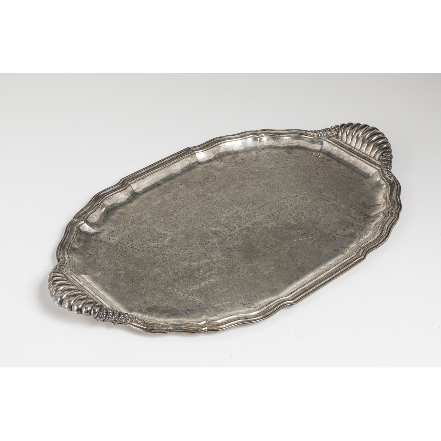 Plat/plateau En Argent étranger Poinçonné – Poids 260g – Occasion