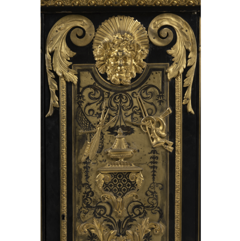 A pair of ormolu-mounted "boulle" (détail)