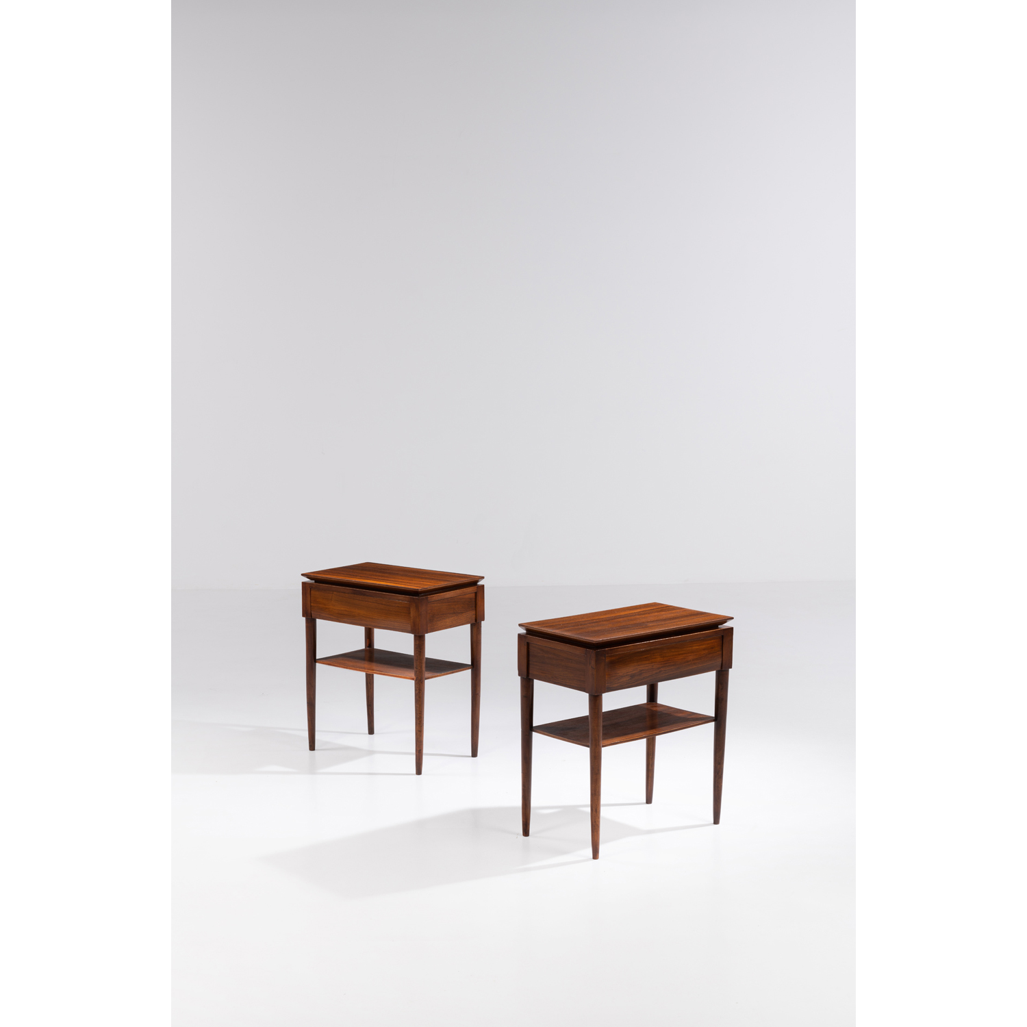 Gio Ponti (1891-1979) Pair of bedside tables | Piasa