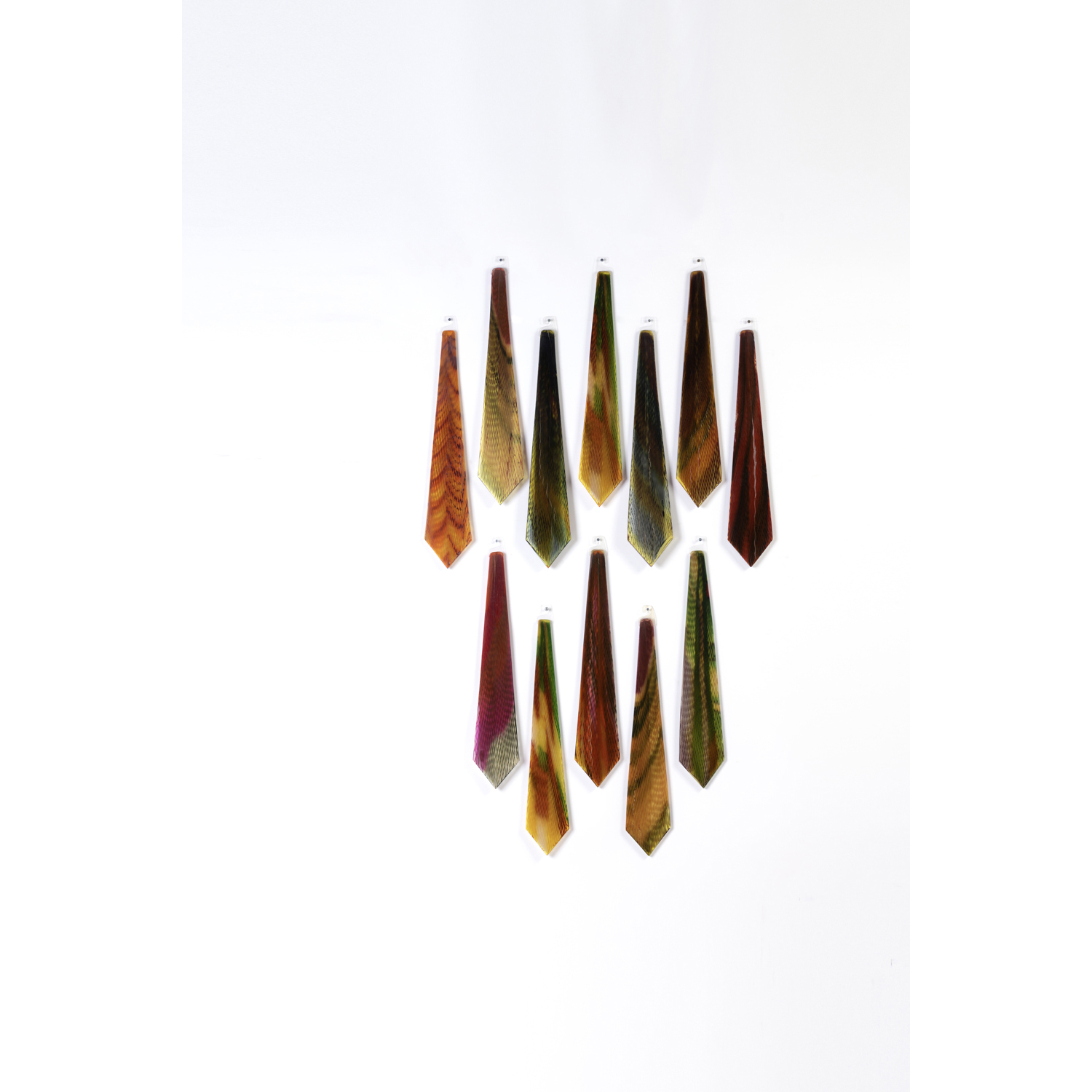 Pavlos (Pavlos Dionyssopoulos dit, 1930-2019) Cravates, set of 12 - 1970